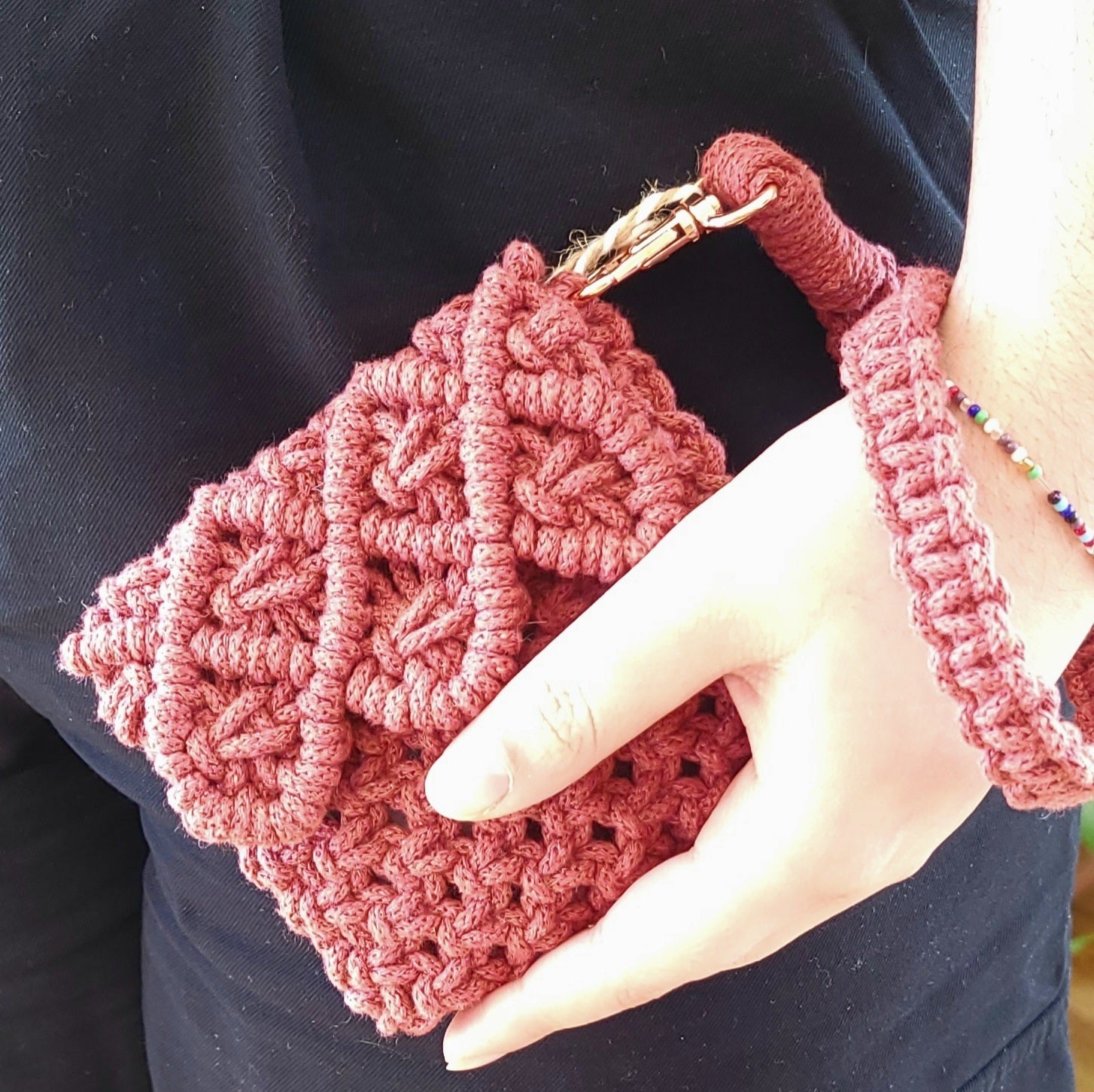 Macrame Wallet Credit Card